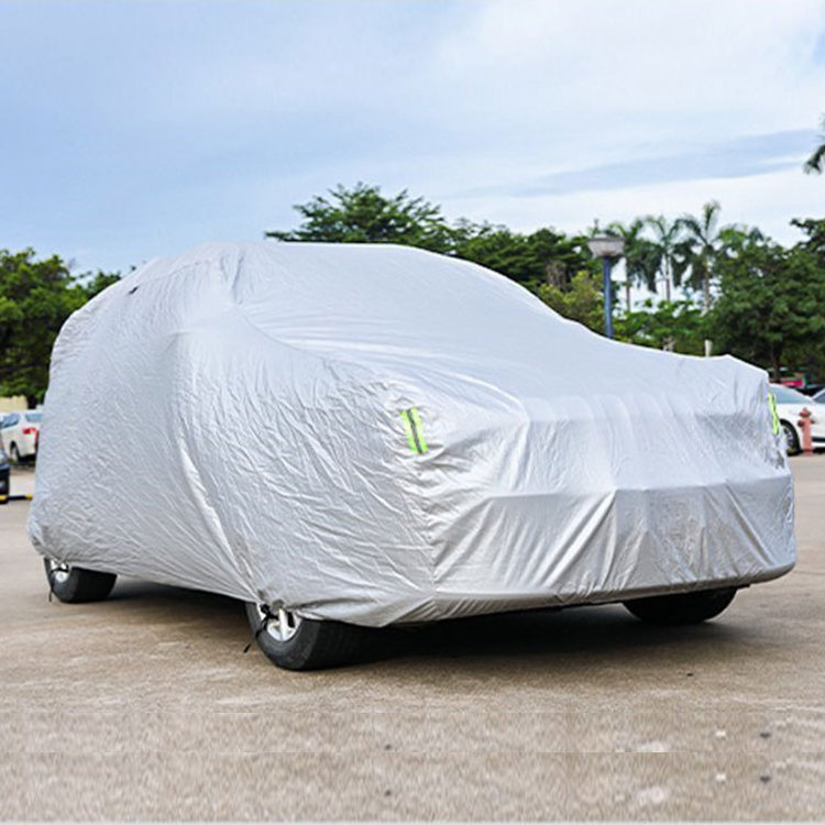 Hot sale Microfiber Roof Car Cover Custom waterproof Outdoor dust proof black automatic car covers