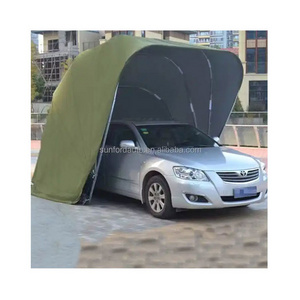 Design Folding Round Car Garage Outdoor Portable Easy-to-Use Canopy Car Tent