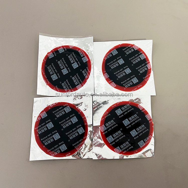 Car For Sale Round Units High Quality tubeless inner Tire Repair Cold Patch manufacturer