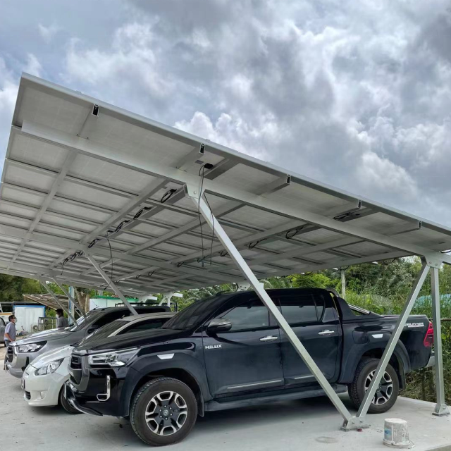 Sunforson aluminum carport posts solar panel carports mounting system for car parking