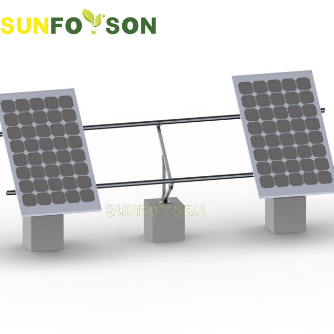 Aluminium Solar Roof Carport Solar Racking System Solar Photovoltaic Flexible Flat Roof Pv Mounting System