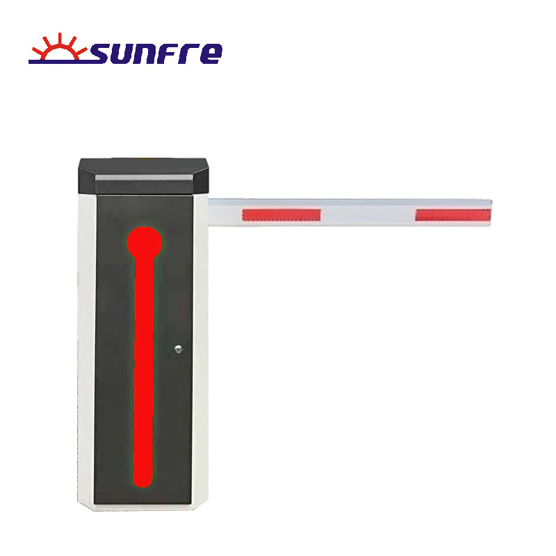 Parking Gate Barrier System  High Speed Anti-crash Function Security Barrier Gate  Automatic Road Car Parking Lot Barrier