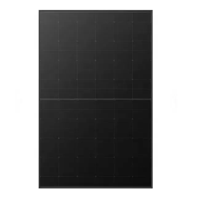 Stock Longi 410w 425w all black mono solare panels for grid solar energy system with kit solar panel