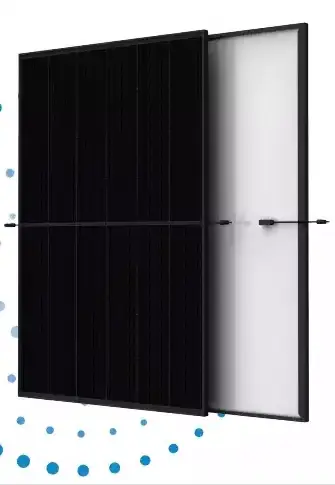 Stock Longi 410w 425w all black mono solare panels for grid solar energy system with kit solar panel