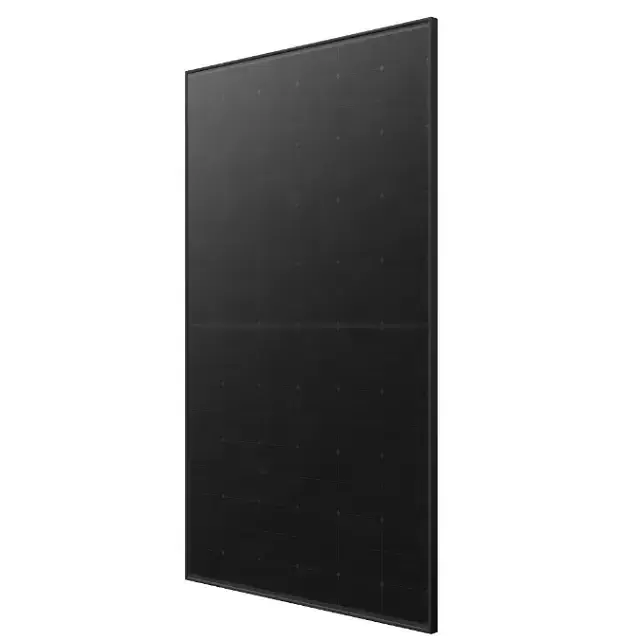 Stock Longi 410w 425w all black mono solare panels for grid solar energy system with kit solar panel