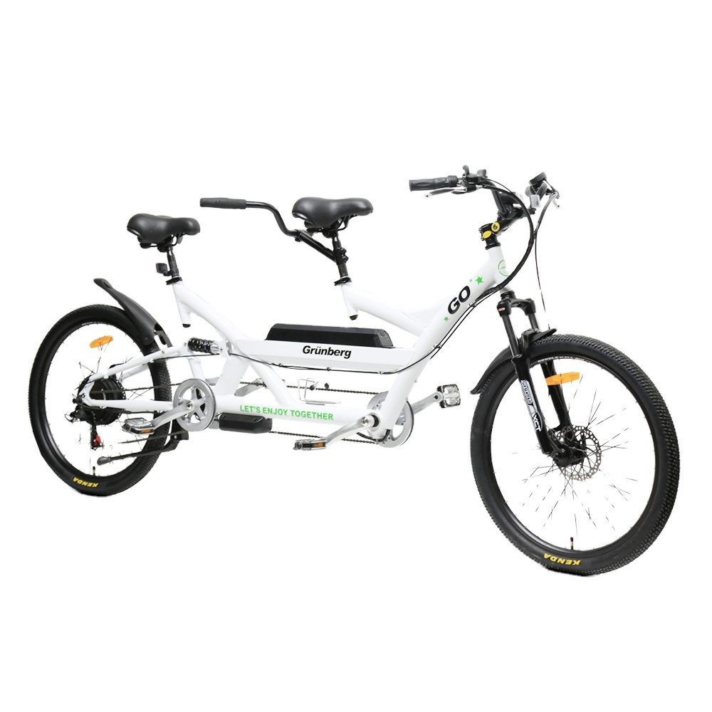 TXED 26'' Double Saddle Electric tandem bicycle