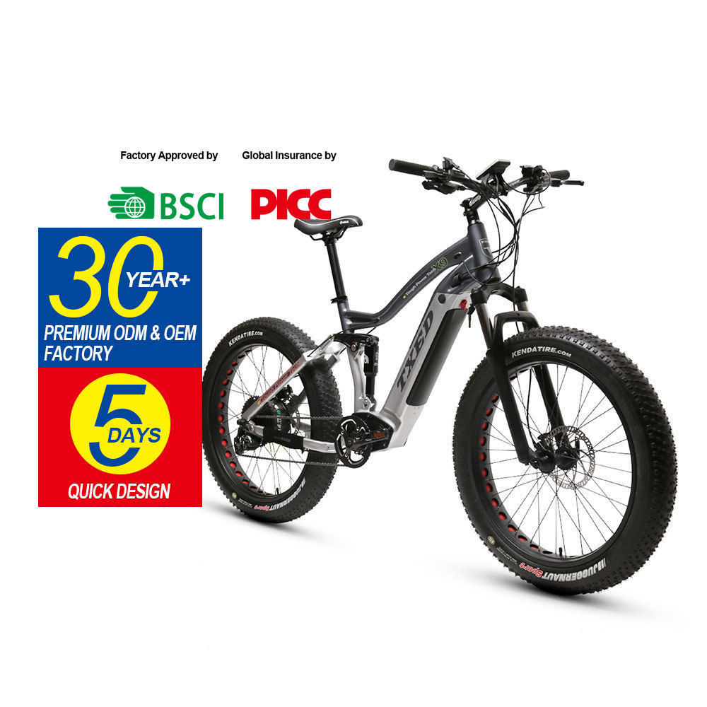 48V 750W China 26 inch e bike mtb Fat tyre electric cycle MTB e bicycle