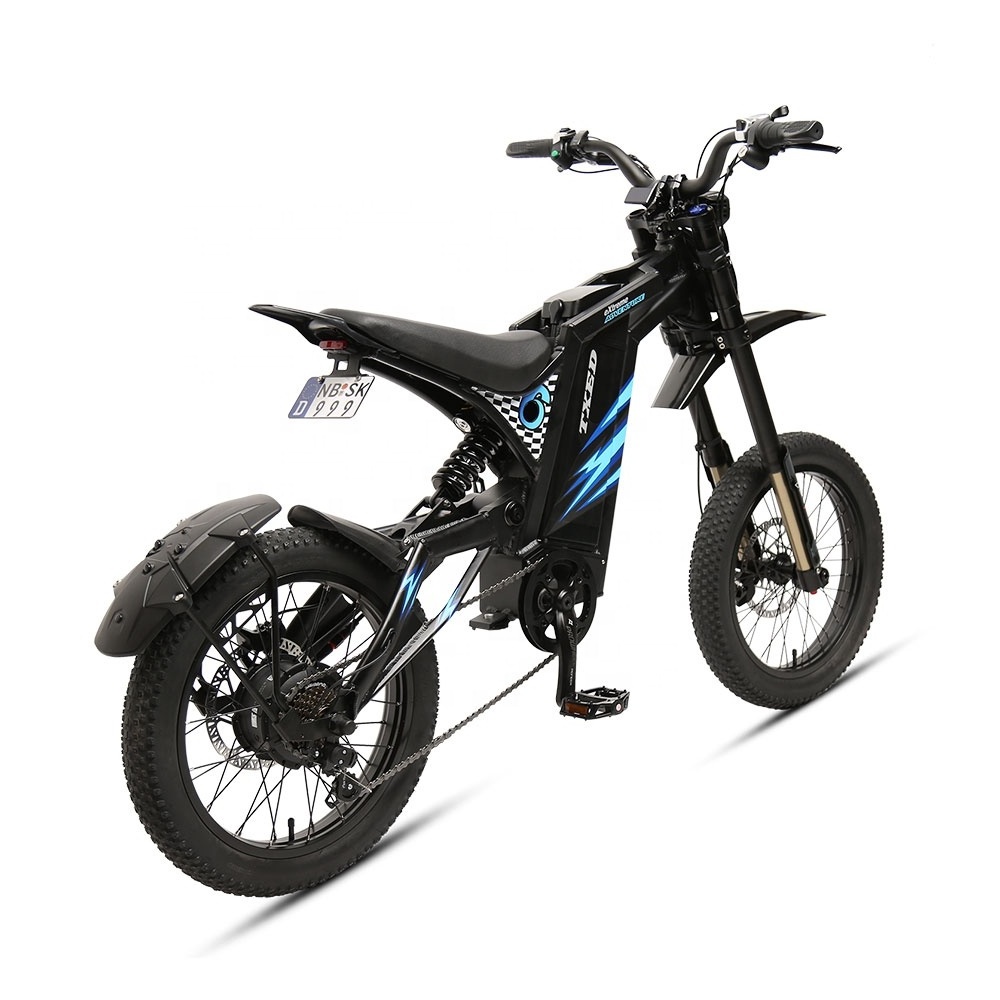 TXED 26 inch alloy electric motor bike fat tire rear motor cross mountain ebike 48v 52v 1000w 1200w dirt motorcycle for adult