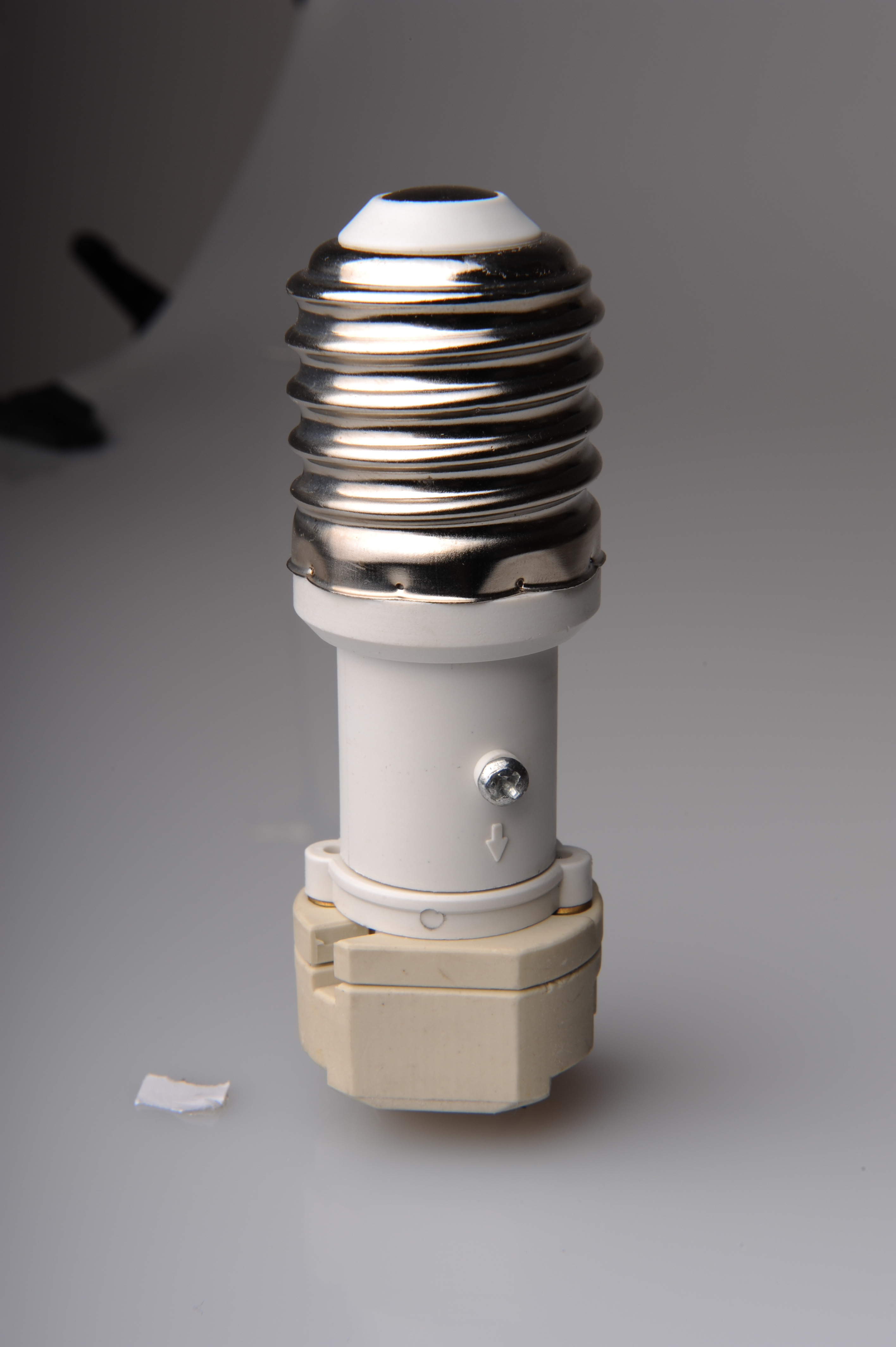 E40-G12 adapter plastic socket screw lamp holder LED bulb factory direct smart led dimmable white CE Rohs converter