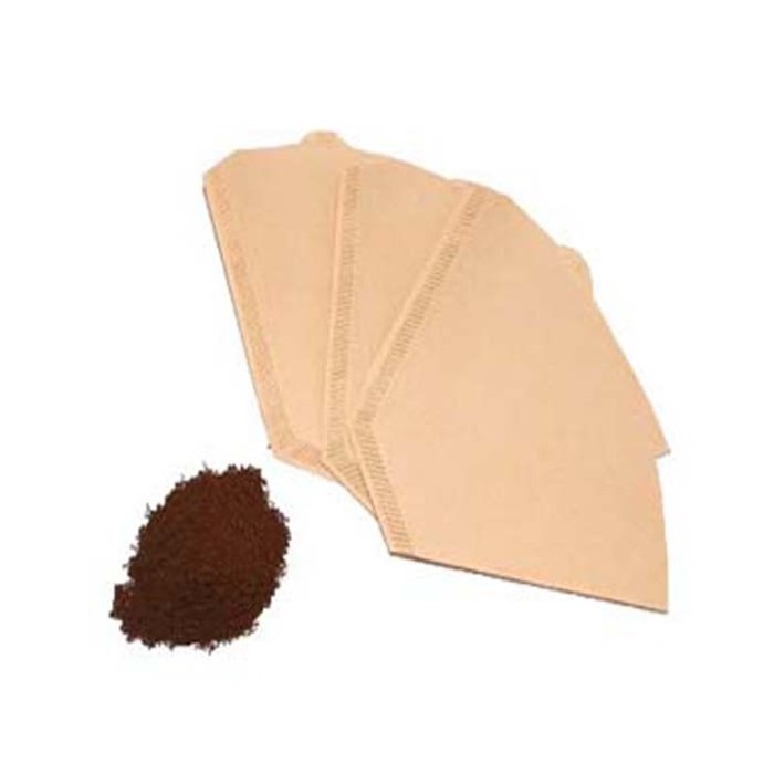 Free Custom Hot Selling Coffee Maker Round white Paper Filters Wholesale Price Paper Coffee Filters Single Use