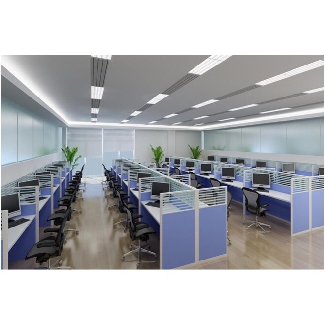 10 persons Call center furniture office cubicles desk partition office screen workstation small office cubicle