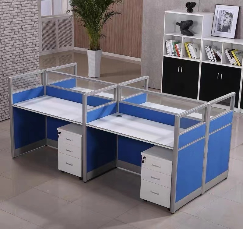 10 persons Call center furniture office cubicles desk partition office screen workstation small office cubicle