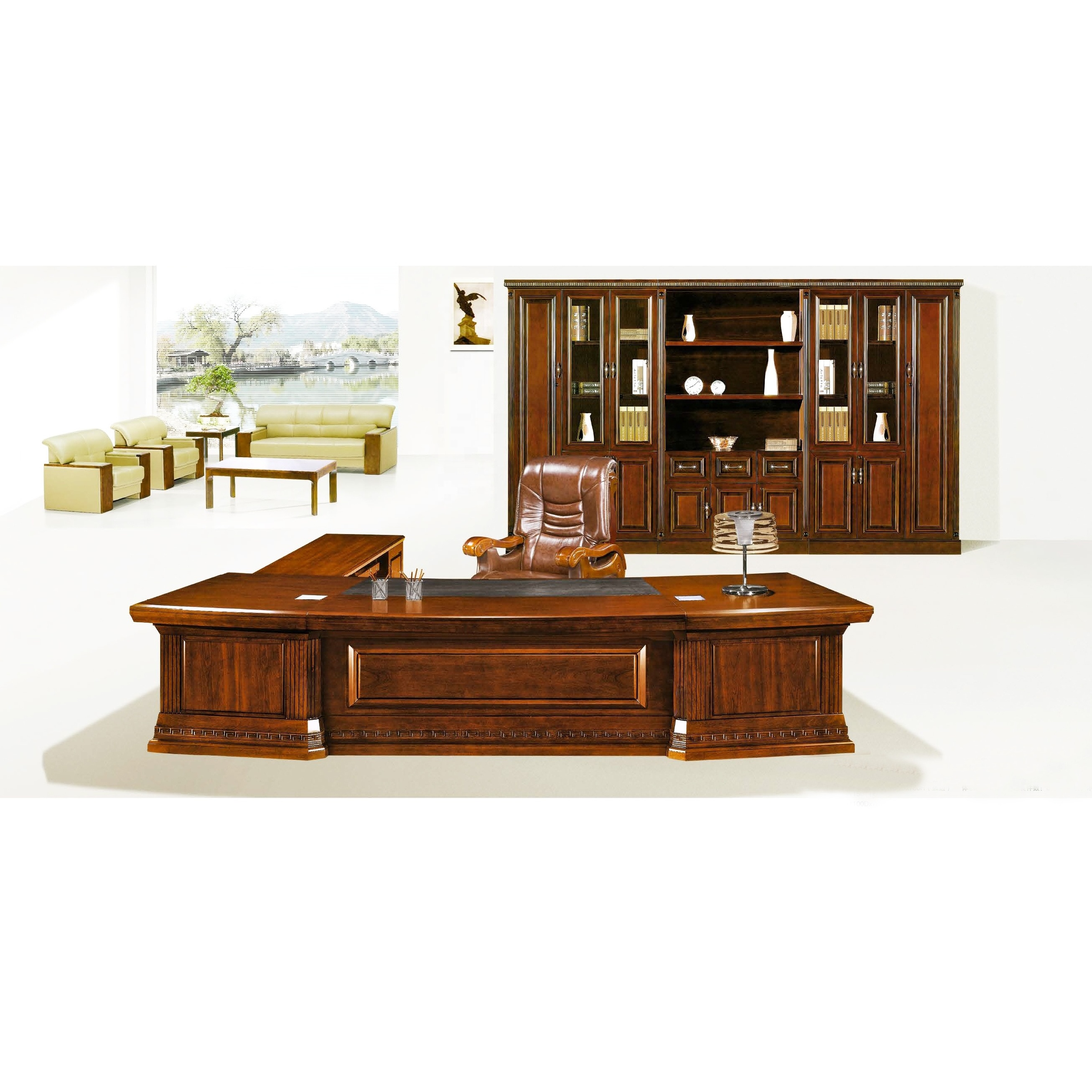 Luxury office furniture boss desk executive desk office desk