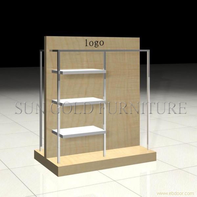 High Quality Wooden Library Book Stand Marketing Goods Display Stand(SZ-WDR001)