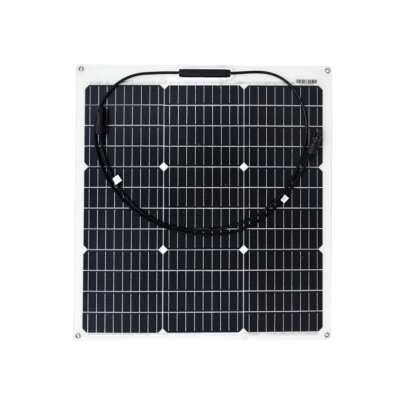 High efficiency waterproof monocrystalline silicon semi rv flexible solar panel module 55W 70W 110W 200W 270W marine solar