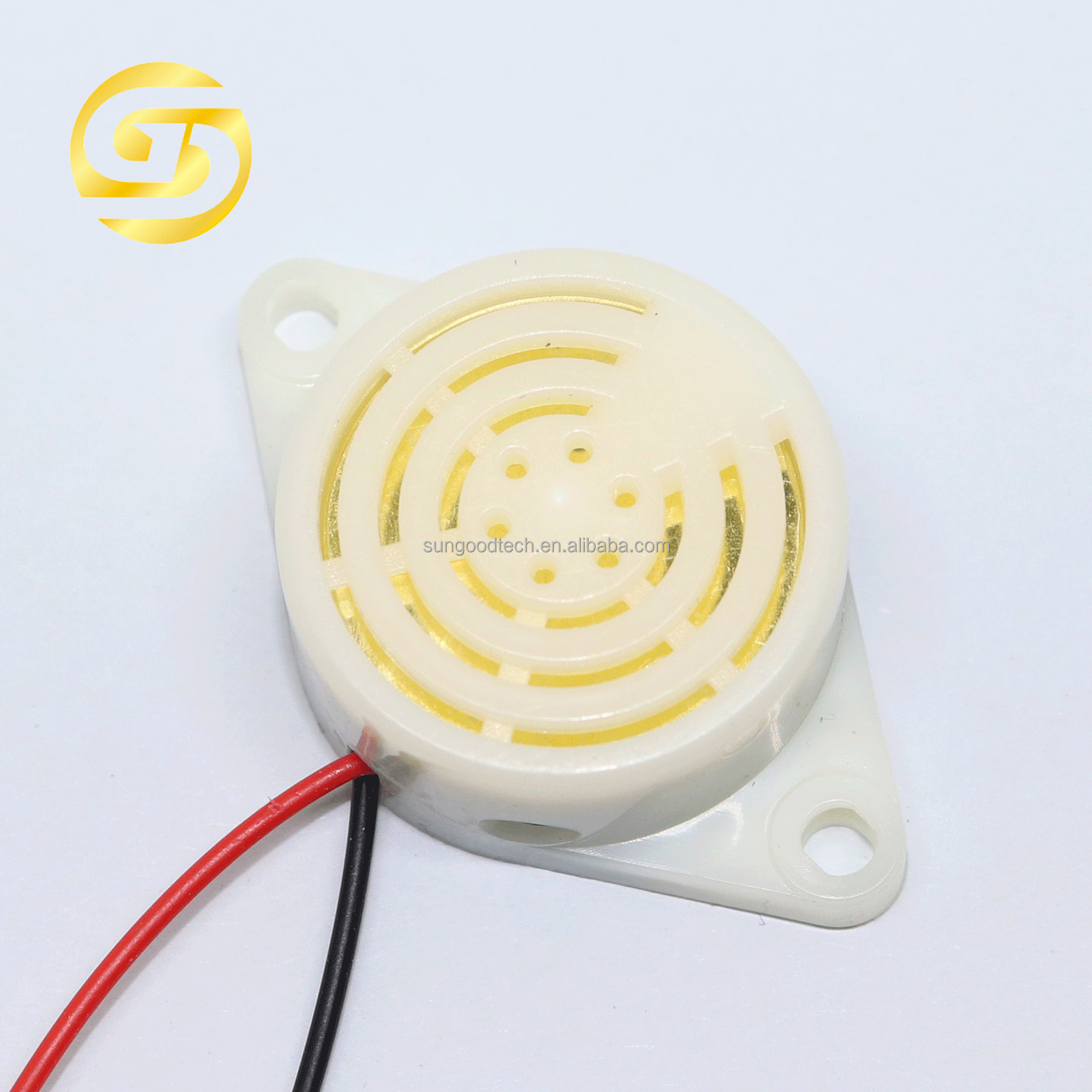 3015 Piezo Buzzer DC 3-24V White Color Continuous Sound SFM-27-I 30*15mm Continue peep