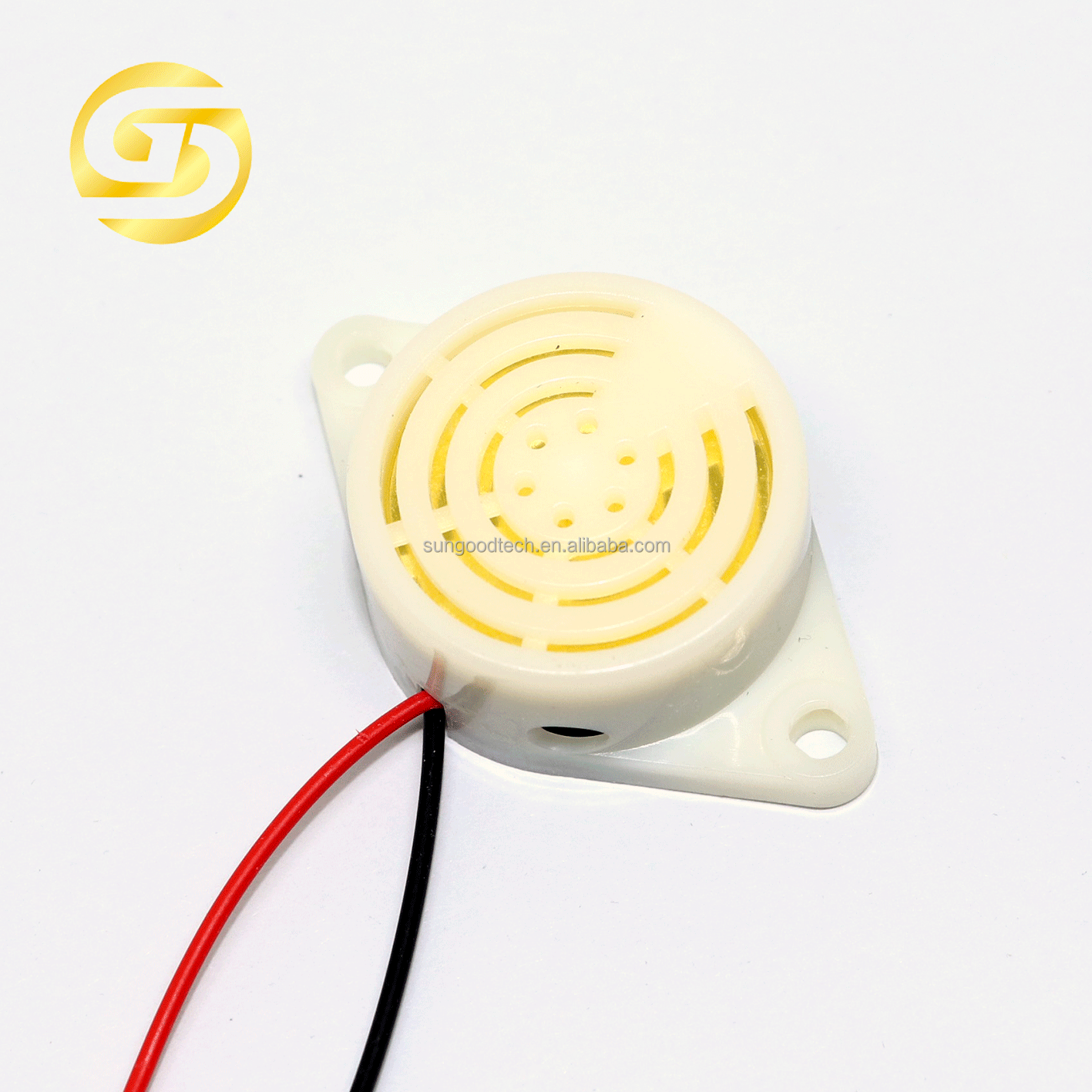 3015 Piezo Buzzer DC 3-24V White Color Continuous Sound SFM-27-I 30*15mm Continue peep