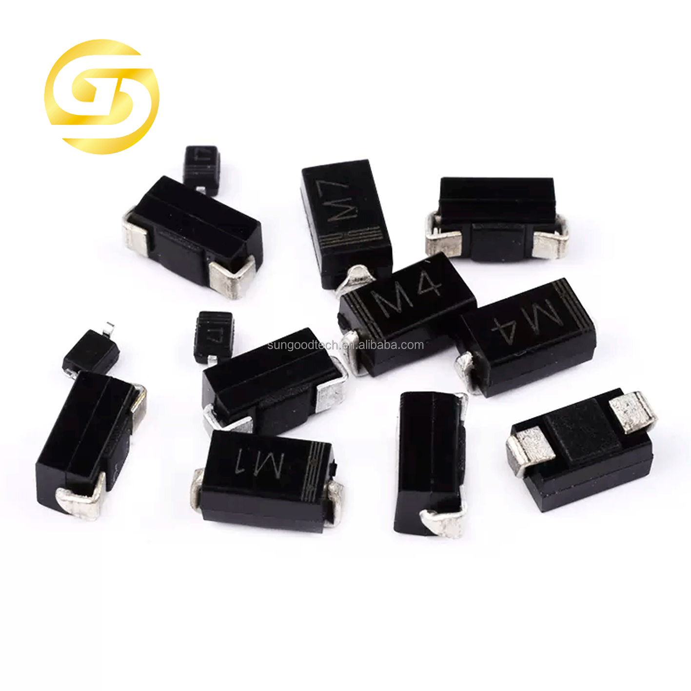 1N4007 M7 SMD RECTIFIERS DIODE New and Original IN4007 4007 DO-214AC SMA