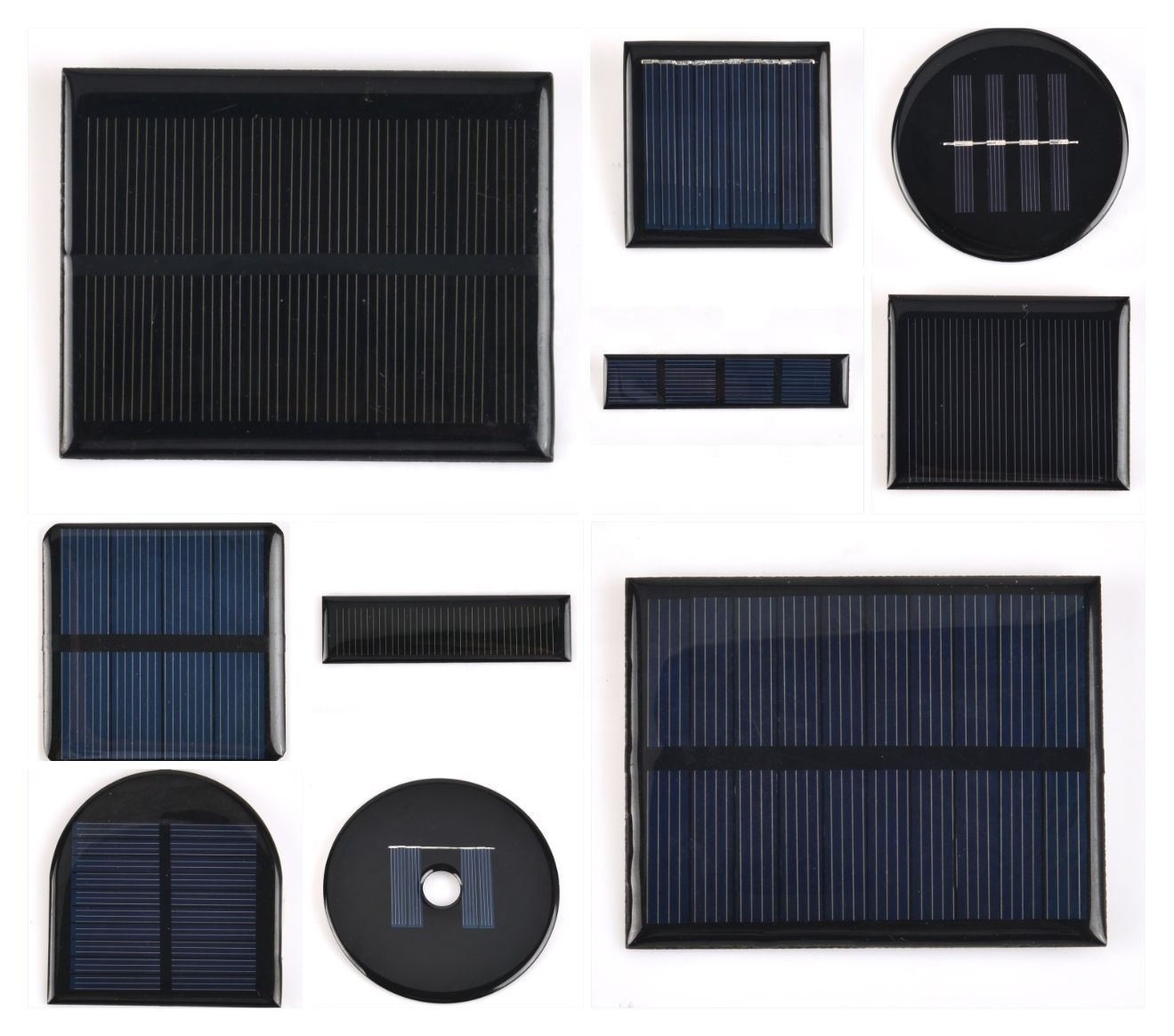 Customized 1w 5w 6w 10w Small Solar Panels Epoxy Mini Solar Panel ETFE