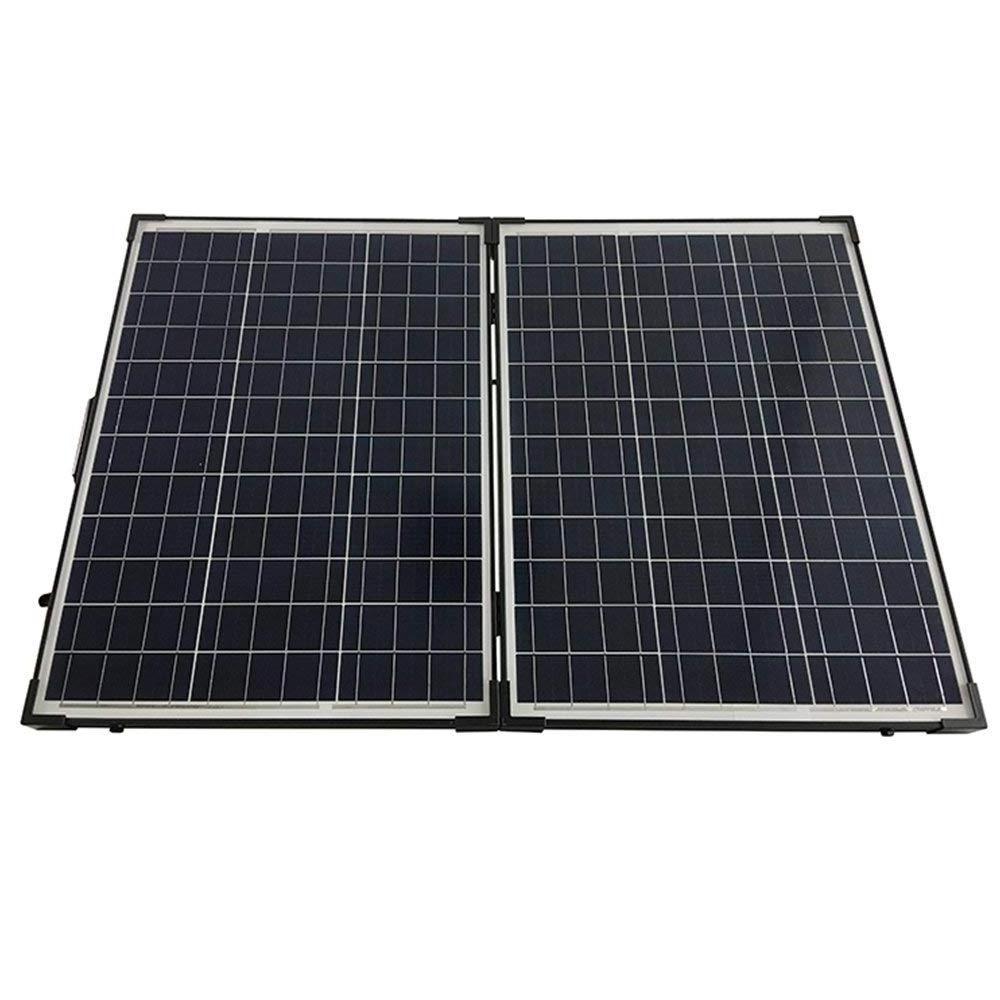 Portable suitcase solar panel kit 12v 100w for home use