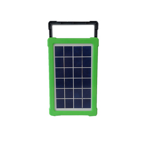 Inflatable outdoor solar powered LED lantern