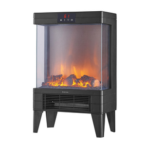 Electric Fireplace Stove Heater With Flame Effect