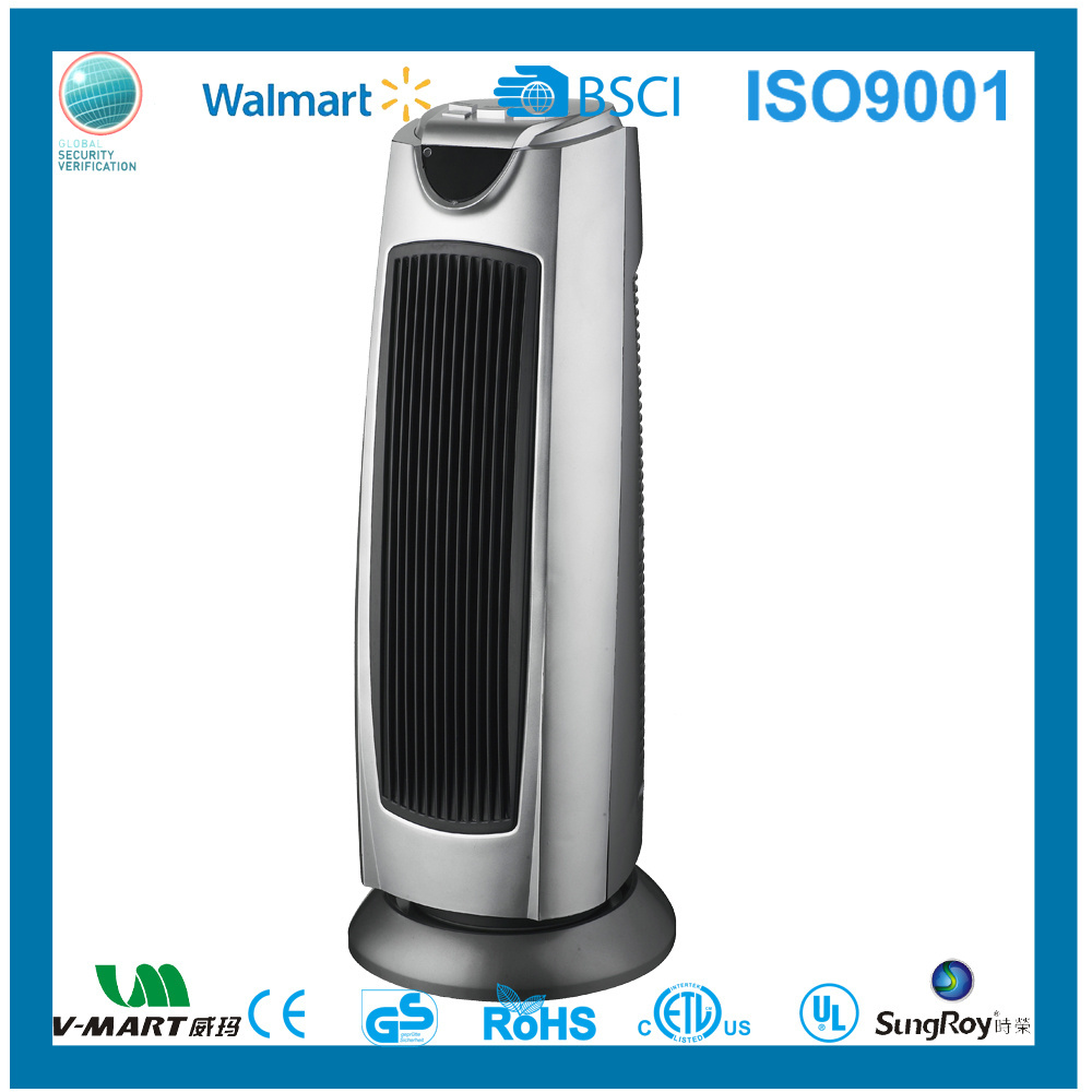 Sungroy Cixi Manufacturer Tower PTC Fan Heater LCD Display Remote Control Optional With CE,GS,ETL