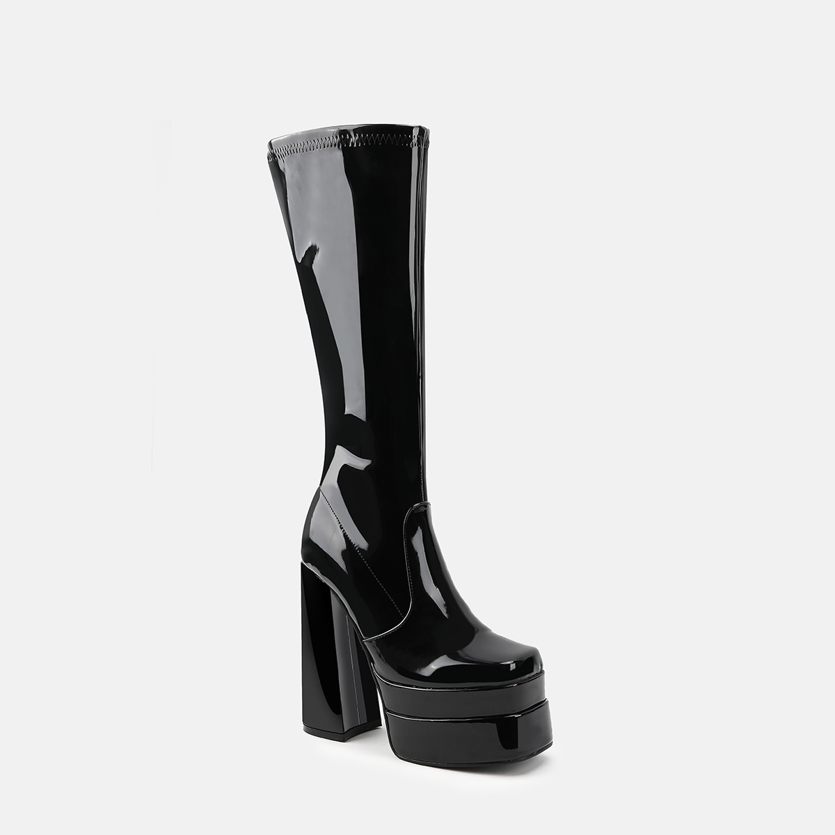 Fashion Sexy Boots Hot Sale  2023 Women Shoes  Popular Pole Dancer Boots  Super High Heel Big Rubber Heel Good Price Boots