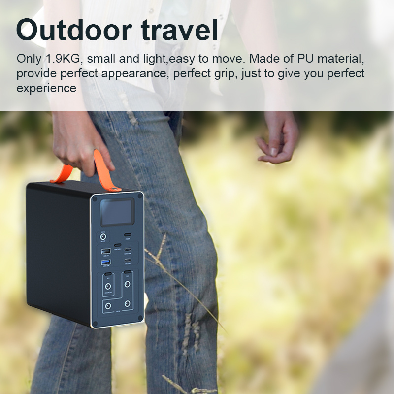 Sungzu LiFePO4 Battery Storage  62000mAh  Mini Solar Power Station UPS  200W  Camping Solar Charger