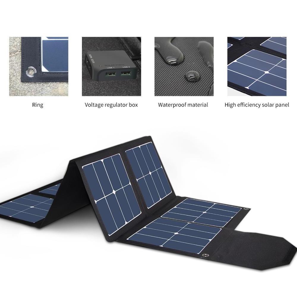 100 Watts 32 Volts Foldable Solar Panel For SUNGZU 1000w Portable Power Station