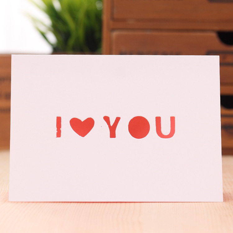 Wholesale Large Creative Greeting Cards Thank You Birthdays  Greeting Cards For Valentine Day