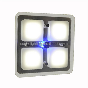 Hot seller   Hight Quality Customized 10-30V Caravan/RV Dome ceiling Interior Lights 8W CE ROHS Listed 180x180mm