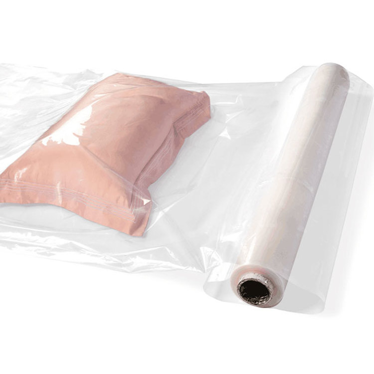 Factory Cargo Pack Roll Polyethylene Clear Plastic Packaging Transparent Pallet Wrap PE Stretch Film Shrink Wrapping Film