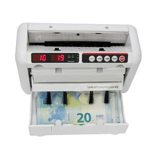 Hot Portable Mini Charged K-1000 Money Counter Handy Bill Counting Bundle Counter with LED Display