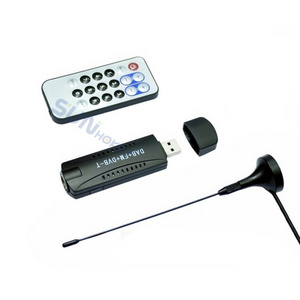 Top 10 dvb-t Receiver USB DVB-T+RTL-SDR Receiver RTL2832U+ R820T Tuner MCX Input DVB-T