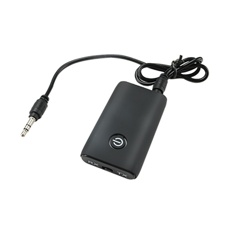 BT 5.0 Transmitter Receiver Wireless Audio Adapter 2 in 1 3.5mm BT Adapter For PC TV Headphone Car