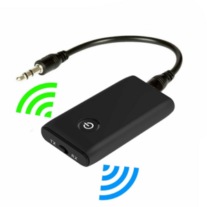 BT 5.0 Transmitter Receiver Wireless Audio Adapter 2 in 1 3.5mm BT Adapter For PC TV Headphone Car