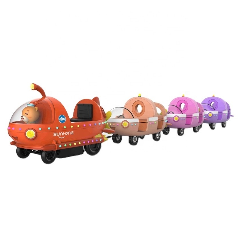 Trackless train amusement playground train ride Ocean Train Macaron 13 seats