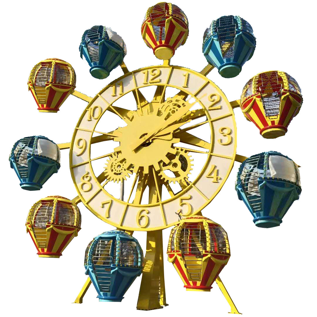 Outdoor amusement park high 20m  ferris wheel ride 64 seats ferris wheel ornaments