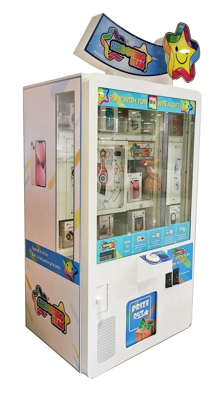 Coin Operated Gift Game Shooting Star Prize Vending Gift Game Machine  from South Korea Adamiro for sale