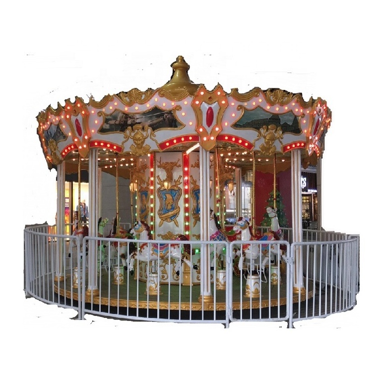 The Carousel  Royal Plaza on Scotts Christmas Merry Go Round of Progress