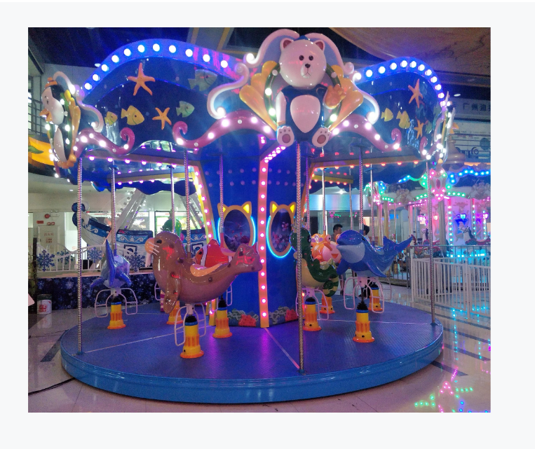 Comprehensive Shopping Mall Indoor Play Ground Carousel Kiddie Rides For Sale