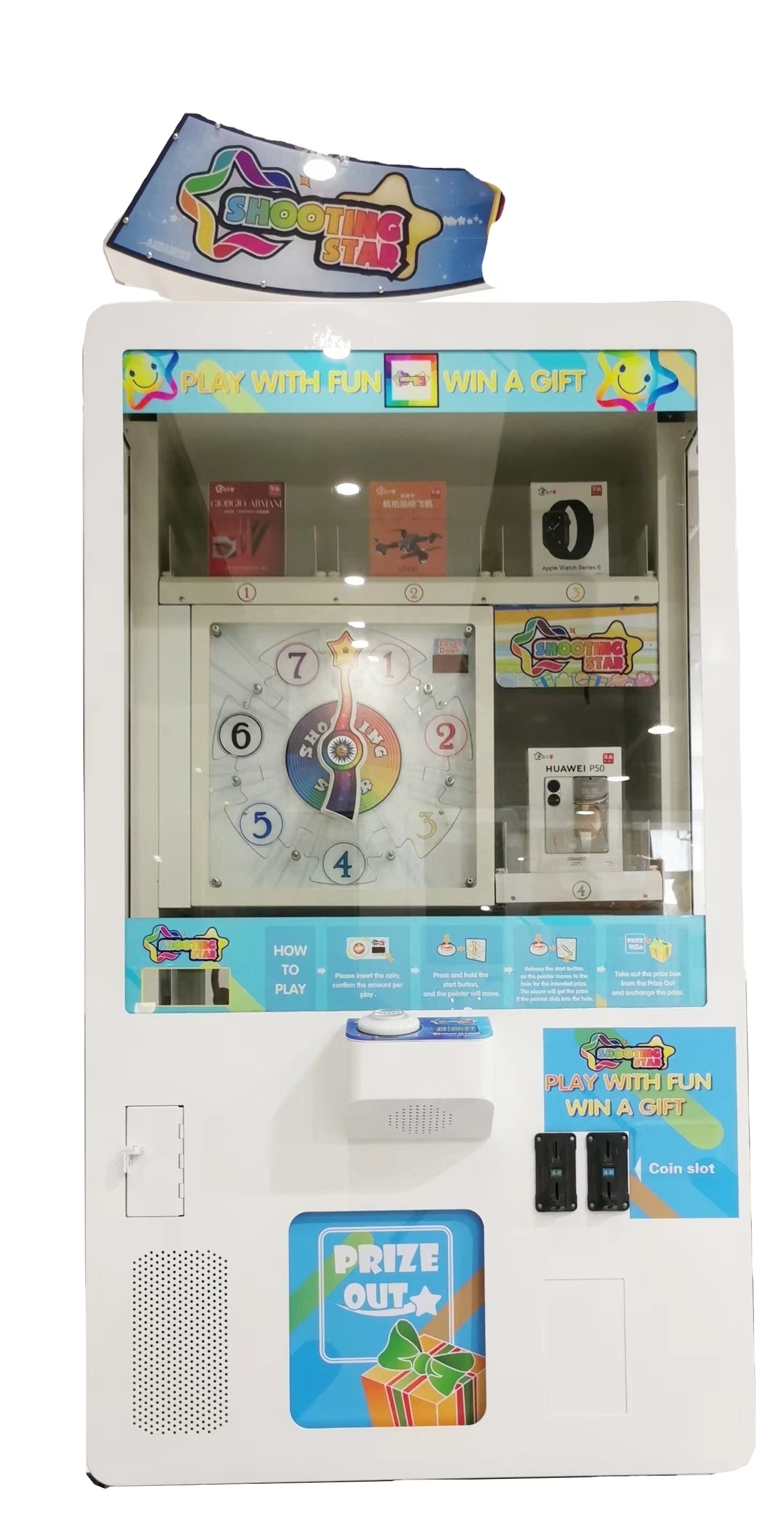 Famous  raffle gift machine star shooting gift/prize game machine rsecond-hand machine from South Korea Adamiro for sale