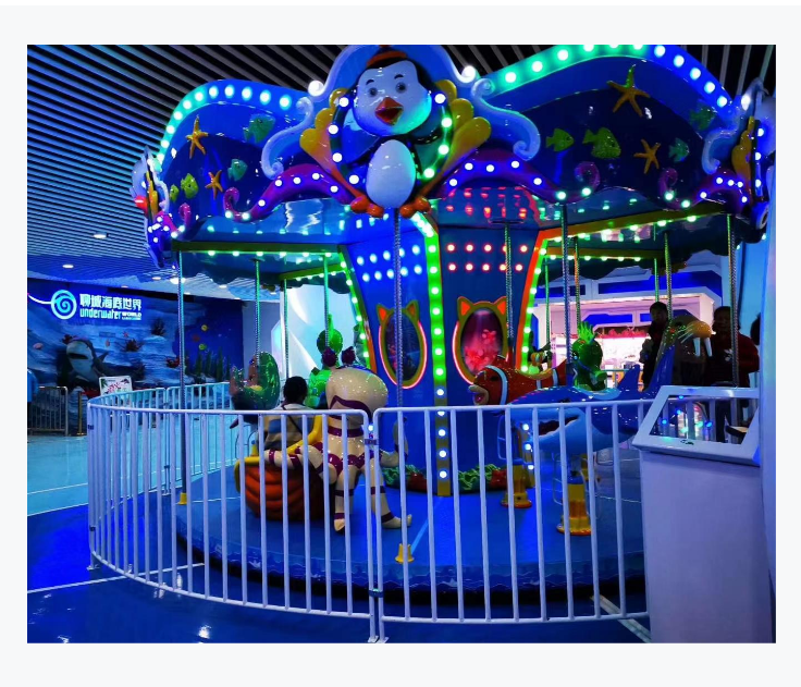 Comprehensive Shopping Mall Indoor Play Ground Carousel Kiddie Rides For Sale