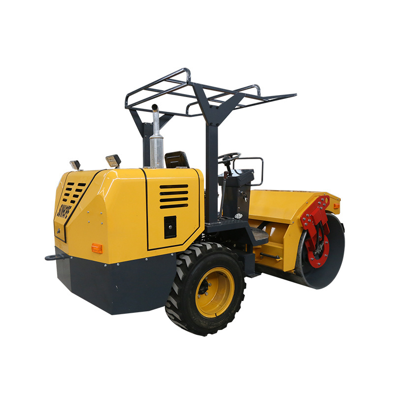 Popular 3.5 Ton Concrete Small Vibratory Road Roller Compactor Soil Roller