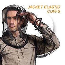 Portable anti-mosquito Mesh Suit with Jacket Hood for Camping