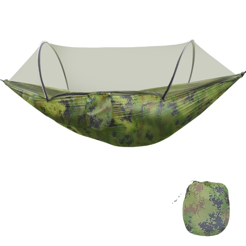 Hot Sale-Hammock with Mosquito Net-Portable camping hammock tree tent double hammock with mosquito net and rain cover