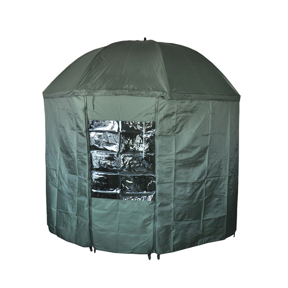 OEM Half Tent Umbrella for Beach and Garden Fishing Waterproof Oxford Material with Aluminum Pole for Water Usage