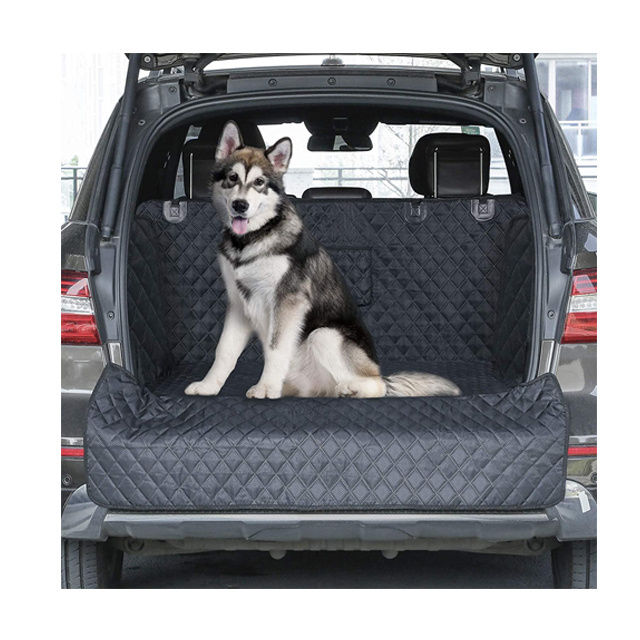 Waterproof Pet Cargo Cover Non-Slip Dog Seat Cover Mat for SUVs Vans