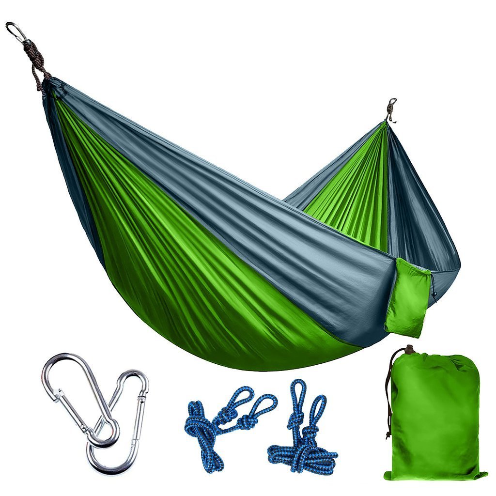 Portable Parachute Hammock Lightweight camping double with Straps